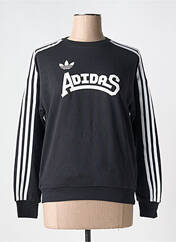 Sweat-shirt noir ADIDAS pour fille seconde vue