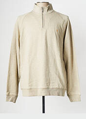 Sweat-shirt beige FARAH pour homme seconde vue