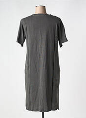 Robe mi-longue gris LEON & HARPER pour femme seconde vue