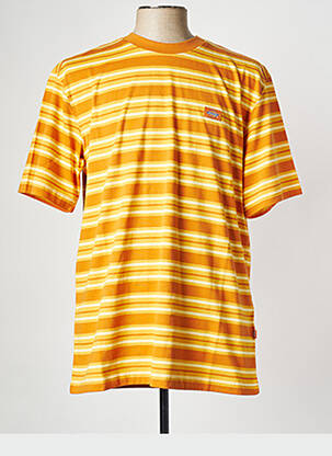 T-shirt col rond jaune DICKIES homme