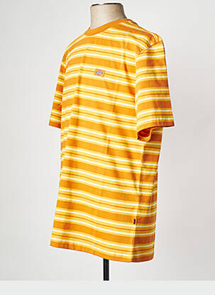 T-shirt col rond jaune DICKIES homme