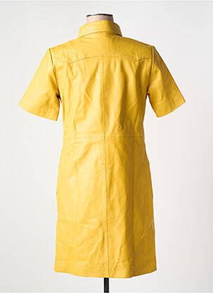 Robe courte jaune VILA femme