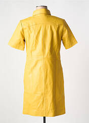 Robe courte jaune VILA pour femme seconde vue