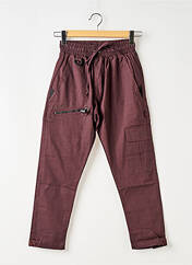 Pantalon cargo marron TEALER pour homme seconde vue