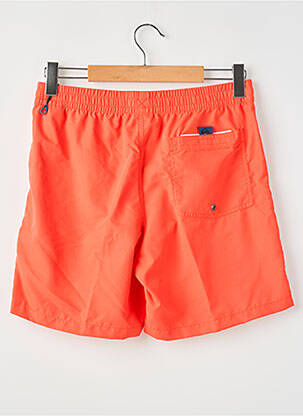 Short de bain orange QUIKSILVER garçon