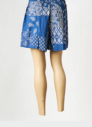 Short bleu GRACE & MILA femme