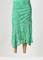 Jupe mi-longue vert SUNCOO pour femme seconde vue