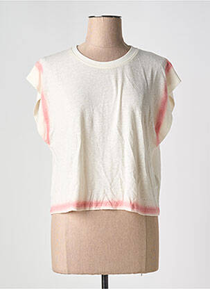 Débardeur blanc IKKS pour femme