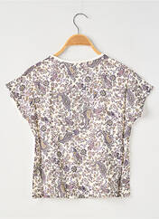 T-shirt blanc IKKS JUNIOR pour fille seconde vue