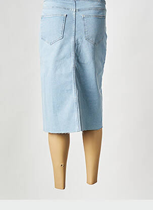 Jupe mi-longue bleu VERO MODA femme