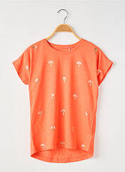 T-shirt orange NAME IT pour fille seconde vue