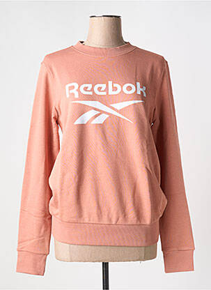 Sweat-shirt col rond rose REEBOK femme