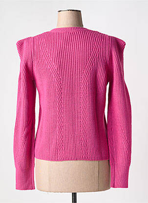 Pull col rond rose Y.A.S femme