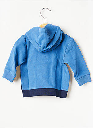 Sweat-shirt à capuche col rond bleu TIMBERLAND garçon