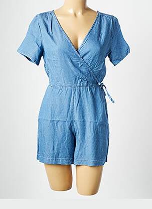 Combishort col v bleu VERO MODA femme