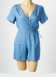 Combishort col v bleu VERO MODA femme