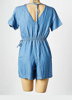Combishort col v bleu VERO MODA femme