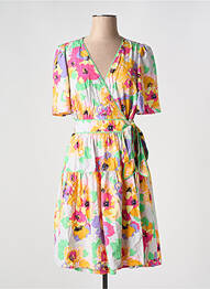 Robe courte col v blanc Y.A.S femme