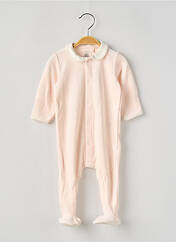 Pyjama rose PETIT BATEAU pour fille seconde vue