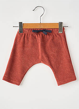Pantalon droit rouge PETIT BATEAU enfant