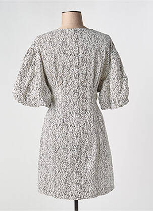 Robe courte col v blanc VILA femme