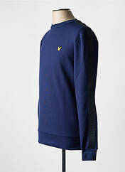 Sweat-shirt bleu LYLE & SCOTT pour homme seconde vue