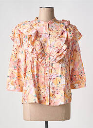 Top col rond multicolore VILA femme
