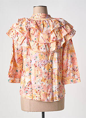 Top col rond multicolore VILA femme