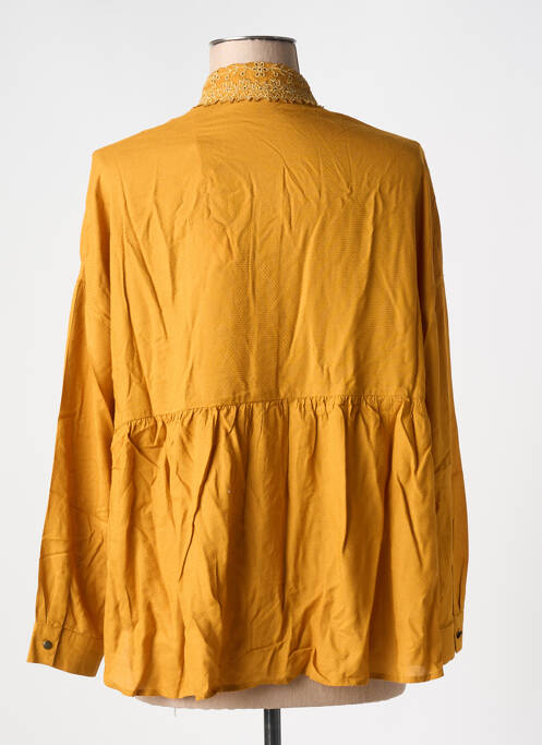 Chemisier jaune I.CODE (By IKKS) pour femme