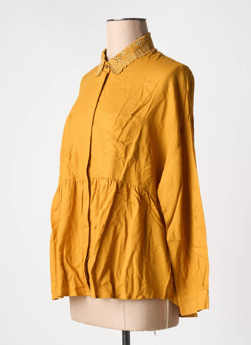 Chemisier jaune I.CODE (By IKKS) pour femme