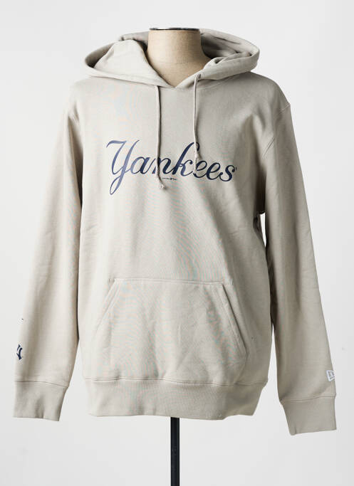 Sweat-shirt gris NEW ERA pour unisexe