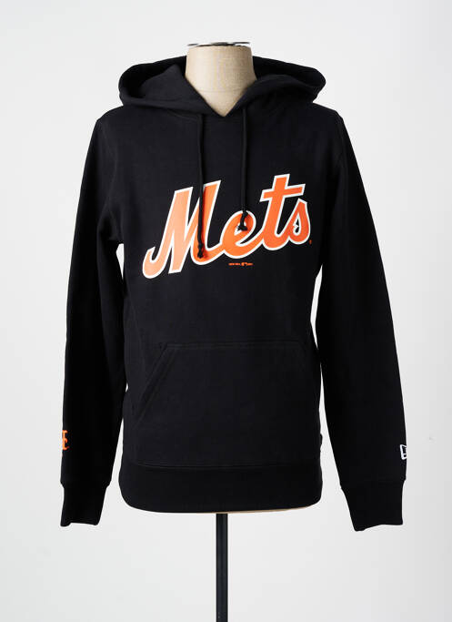 Sweat-shirt noir NEW ERA pour unisexe