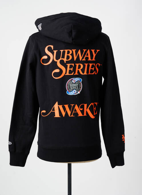 Sweat-shirt noir NEW ERA pour unisexe