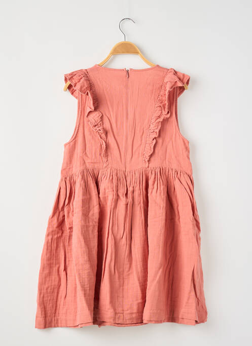 Robe mi-longue rose PETIT BATEAU pour fille