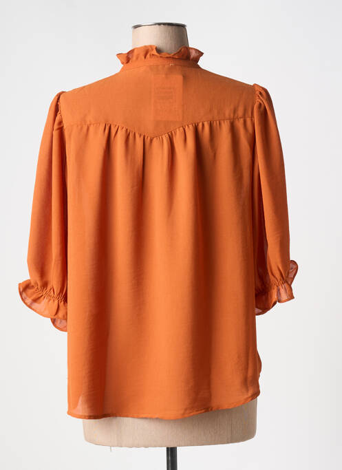 Top orange SEE U SOON pour femme