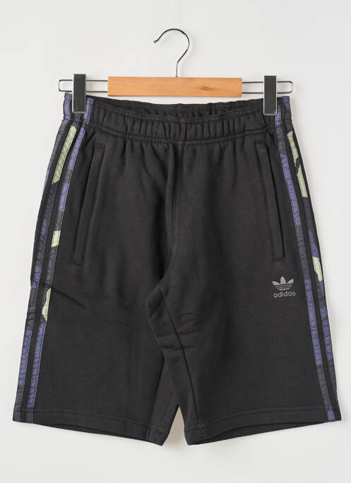 Short noir ADIDAS pour homme