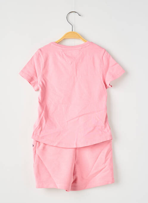 Ensemble short rose TOMMY HILFIGER pour enfant