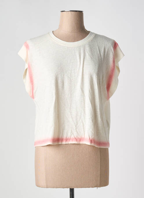 Débardeur blanc IKKS pour femme