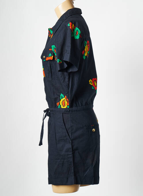 Combishort noir LEON & HARPER pour femme