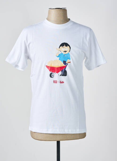 T-shirt blanc TEALER pour homme