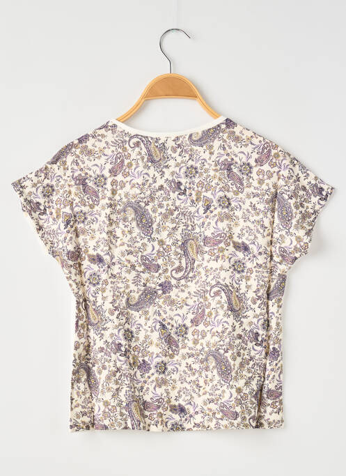 T-shirt blanc IKKS JUNIOR pour fille