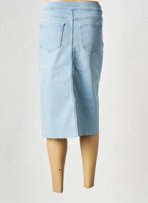 Jupe mi-longue bleu VERO MODA pour femme