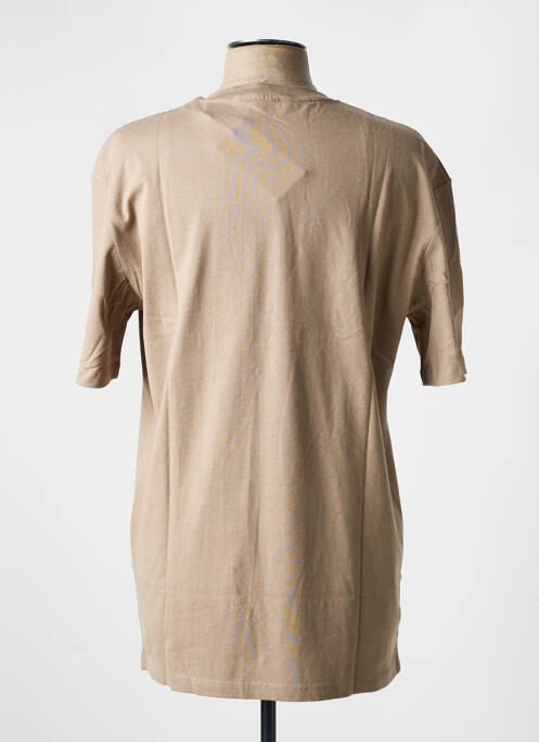 T-shirt beige JACK & JONES pour homme