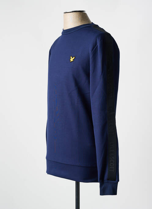 Sweat-shirt bleu LYLE & SCOTT pour homme