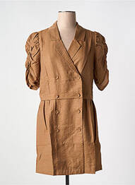 Robe courte marron I.CODE (By IKKS) femme