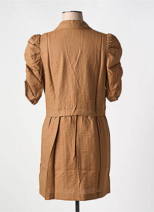 Robe courte marron I.CODE (By IKKS) femme