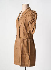 Robe courte marron I.CODE (By IKKS) pour femme seconde vue