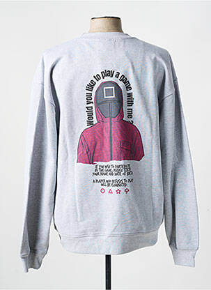Sweat-shirt gris TEALER homme