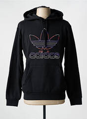 Sweat-shirt à capuche noir ADIDAS pour homme seconde vue