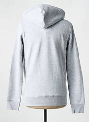 Sweat-shirt à capuche gris JACK & JONES pour homme seconde vue